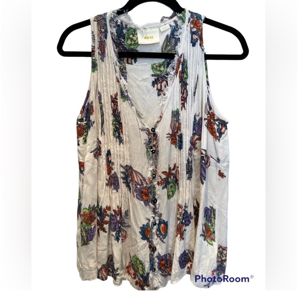 Anthropologie Maeve sleeveless shirt size S